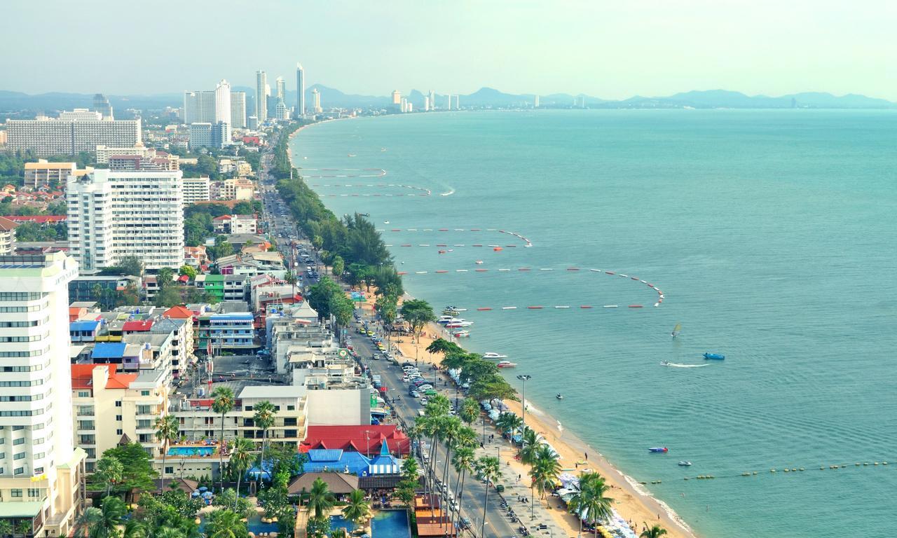 View Talay 1B Pattaya Jomtien Apartman Kültér fotó